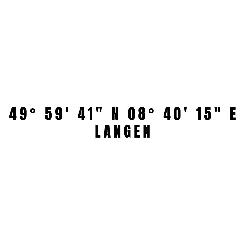 Langen Hessen Coordinates
