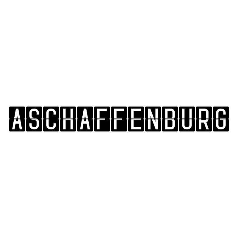 Panneau de l’aéroport d’Aschaffenburg