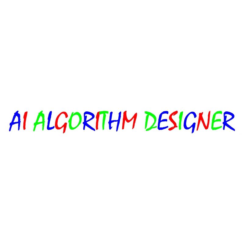 Algorithm Designer – Bunte Typografie
