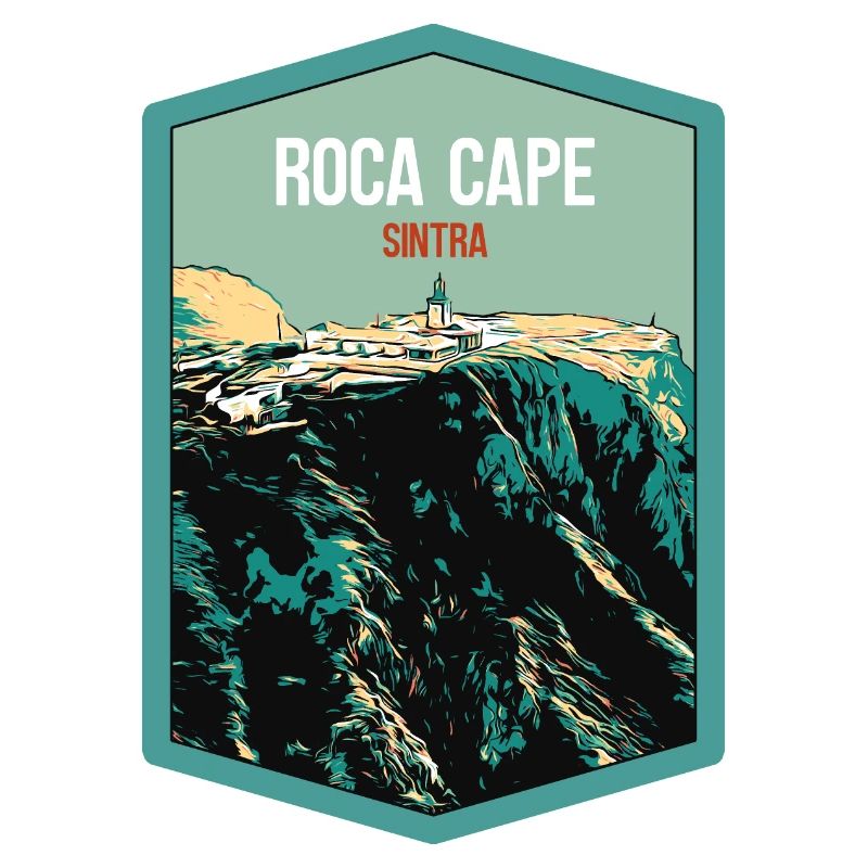 Illustration Cap de Roca, Lighthouse, Portugal