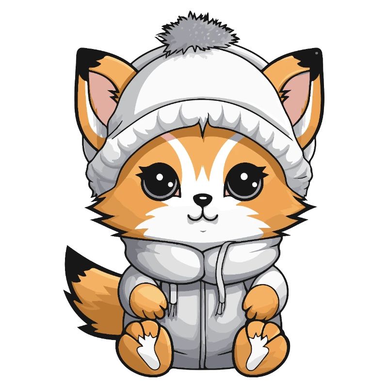 Fuchs Winter Comic