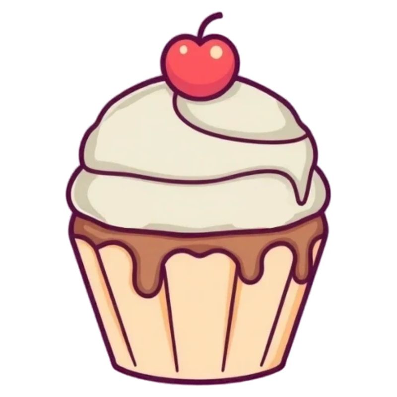 Cupcake backen, Bäckerei, Konditorei