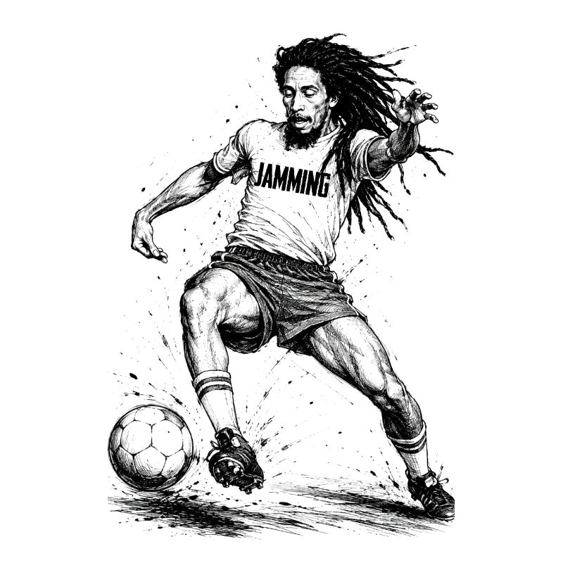 Jammin Kick Dreadlock Fußballheld