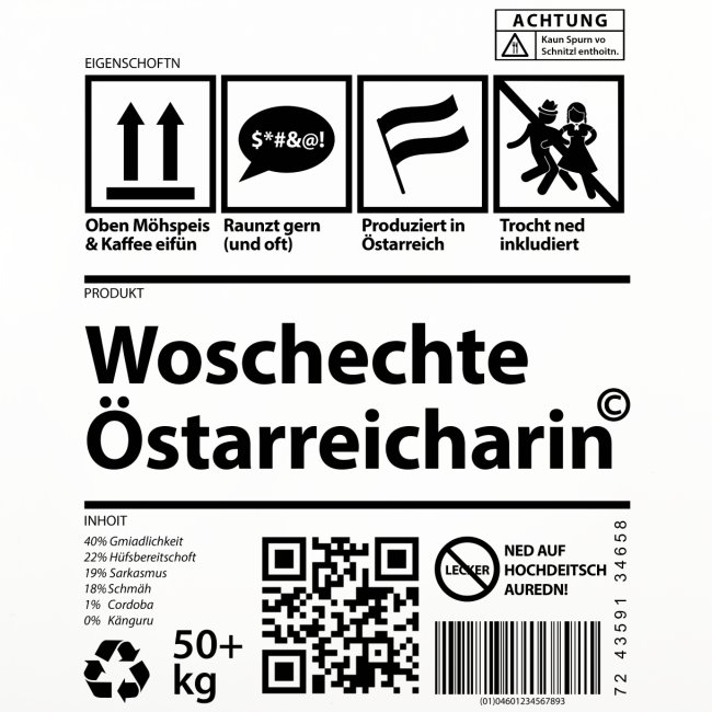 Vorschau: Woschechta Österreicha - Untersetzer (4er-Set)