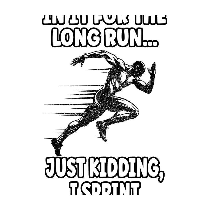 Bahnläufer Sprinter Sprint 100m Sprinter