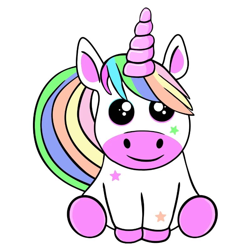 Ein süsses Einhorn.