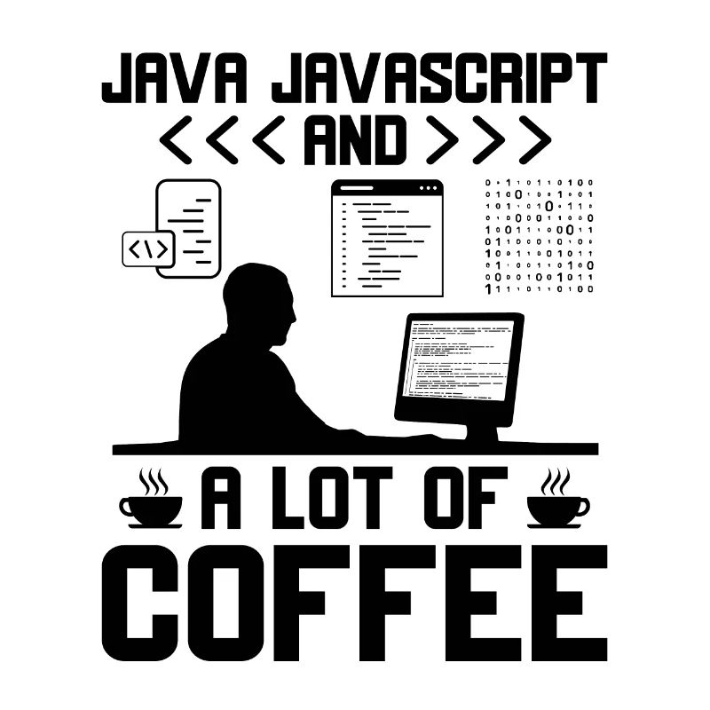 Kaffee-Codierung Programmierer Programmierer Entwickler Nerd Coff