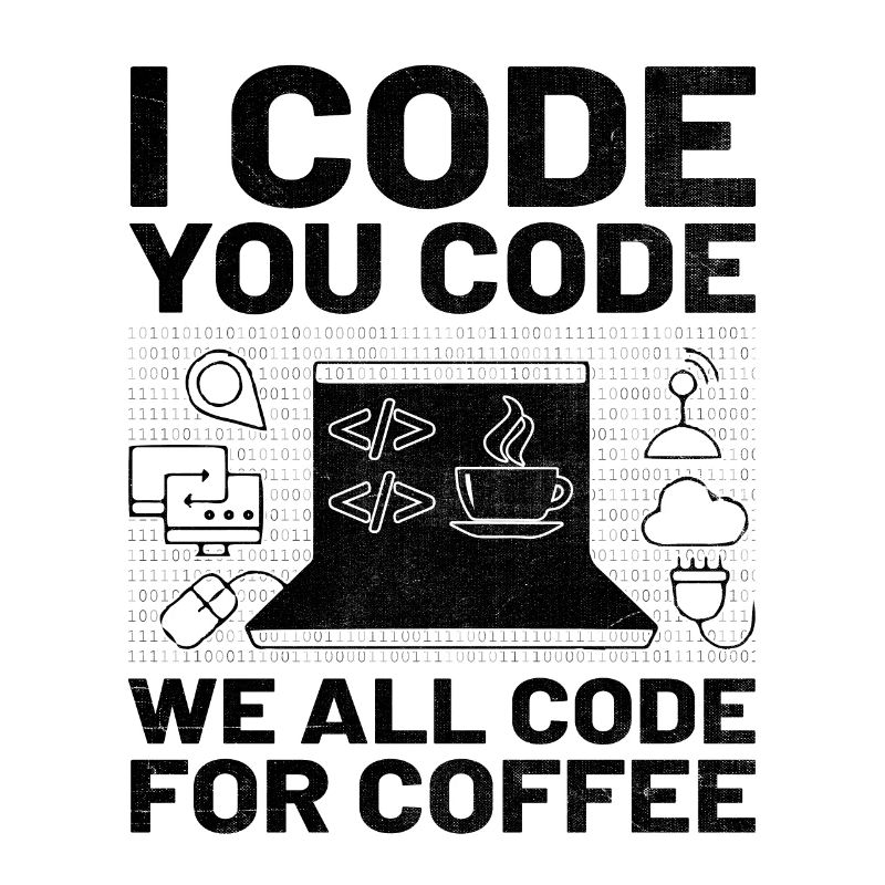 Coffee Coding Programmer Coder Developer Nerd Coff