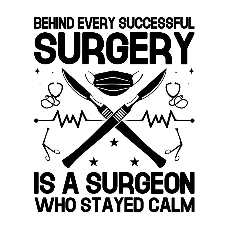 Hinter jeder erfolgreichen Operation steht ein Chirurg, der