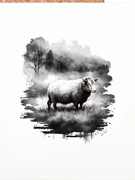 Sheep Landscape