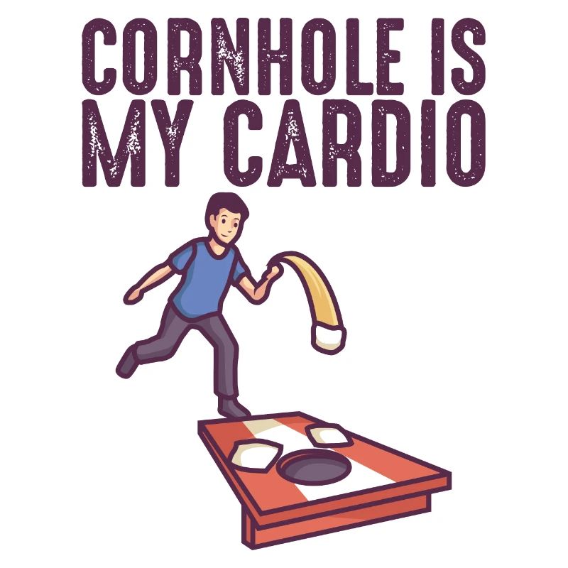 Cornhole Is My Cardio Corn Hole Säcke Cornhole
