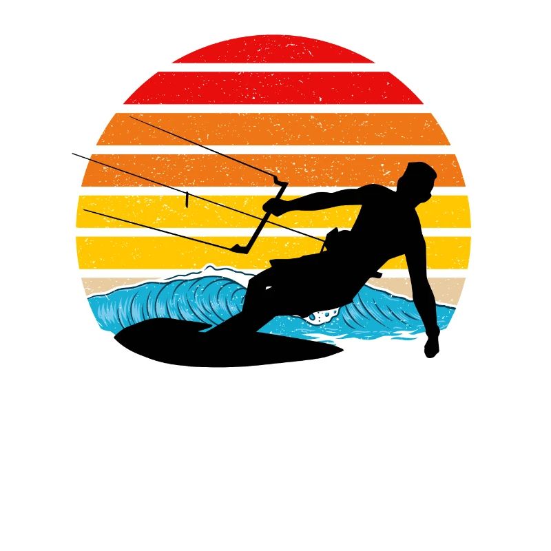 Kitesurf Coucher de soleil