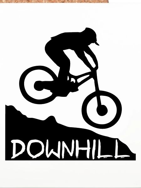 Downhill biking