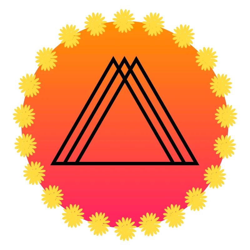 Sun and Flower Power Triangles