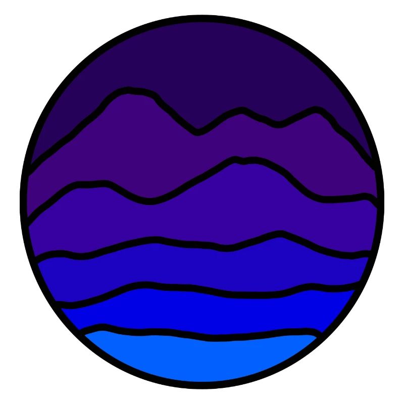 Farbige Berge