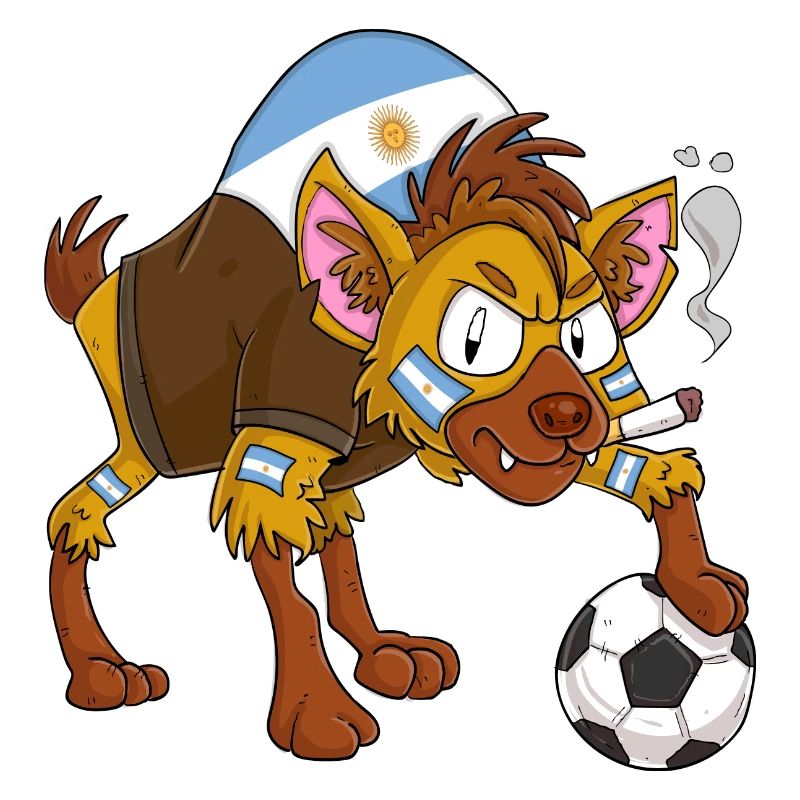 Hyäne Fan Argentinien