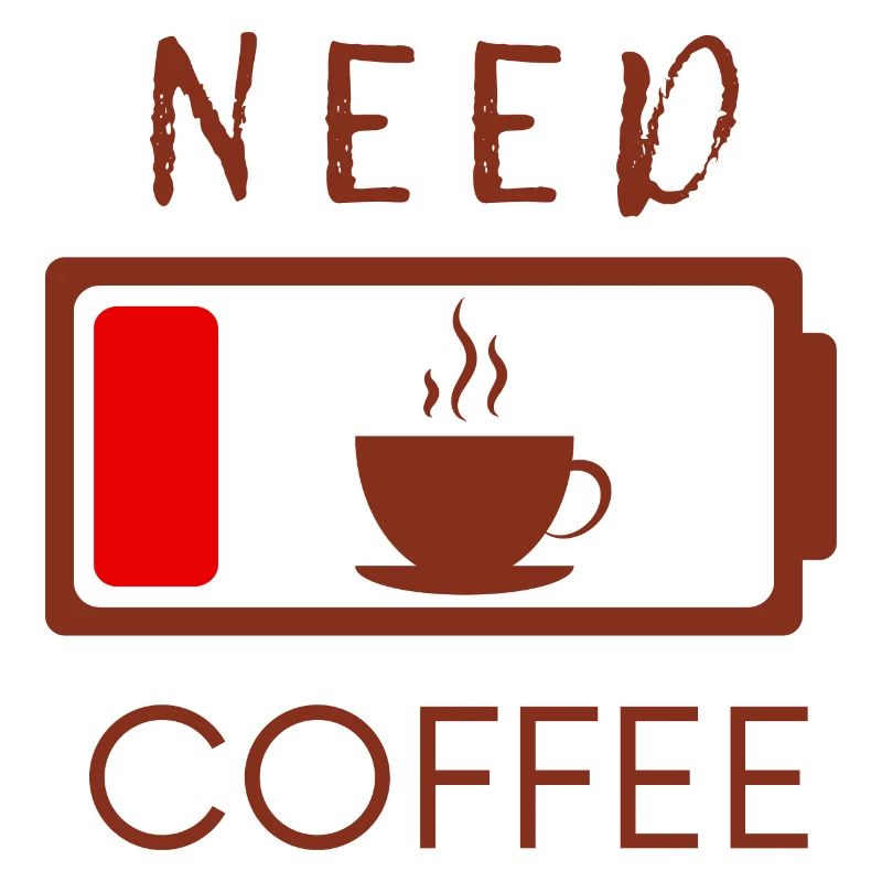 NEED COFFEE BROWN DESIGN
