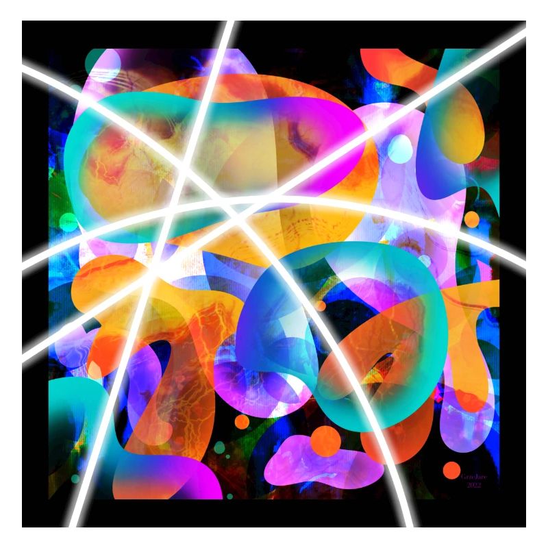 Abstrakte Farbe