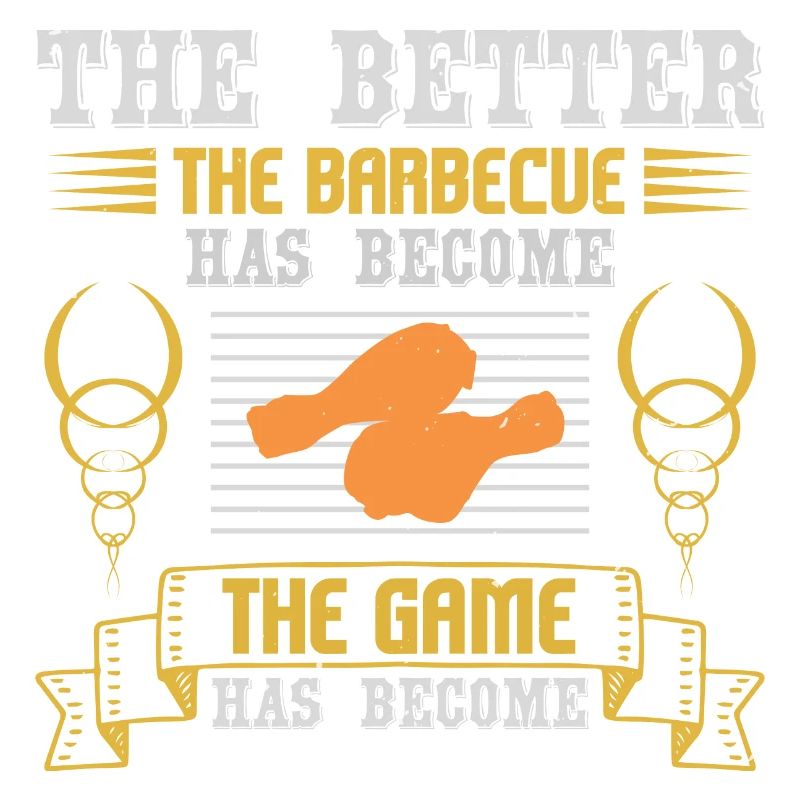 THE BETTER THE BARBECUE HAS BECOME THE GAME HAS
