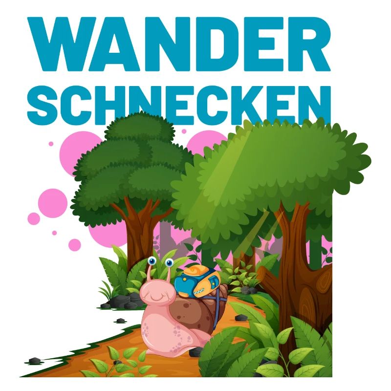 die Wanderschnecken blau
