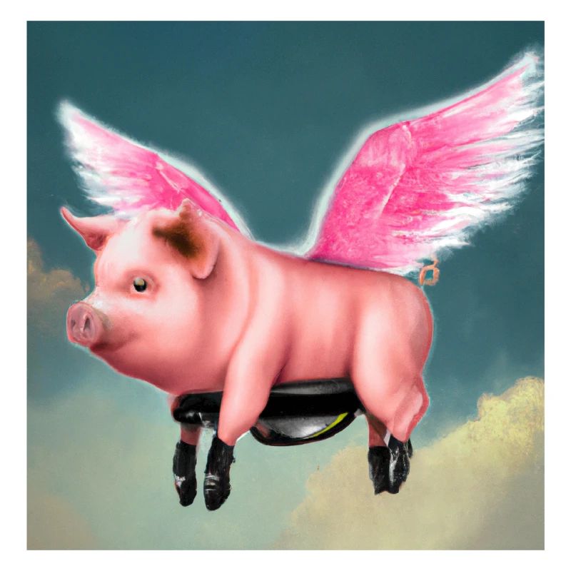 Fliegendes Schwein