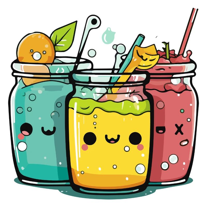 Kawaii Fruchtsäfte