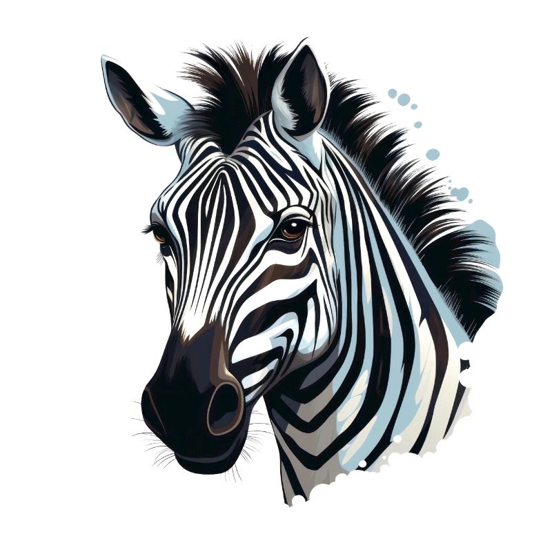 zebra kopf