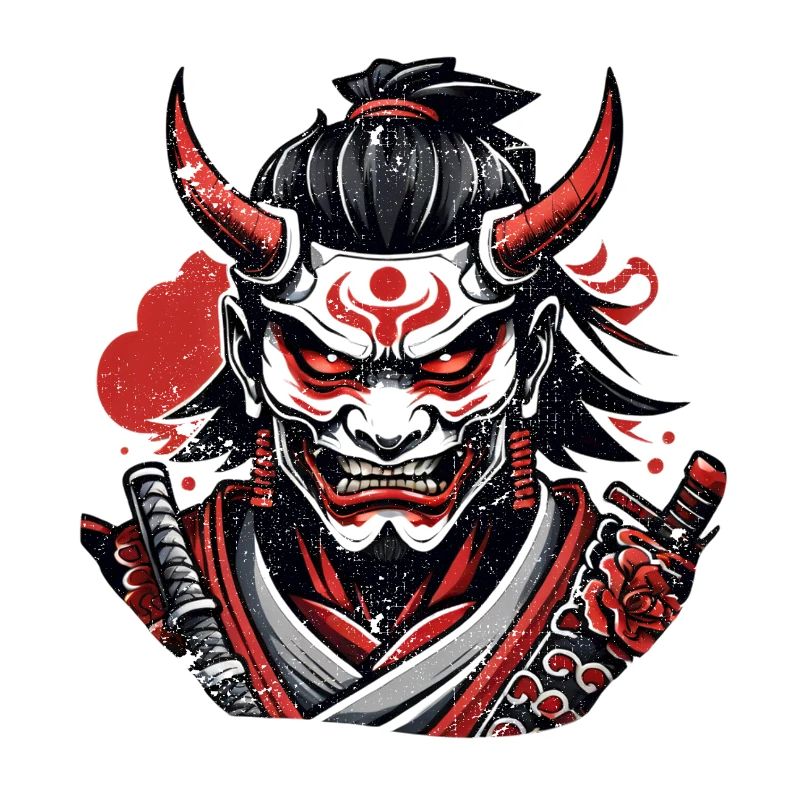 Samurai-Krieger - Japan - Dämon
