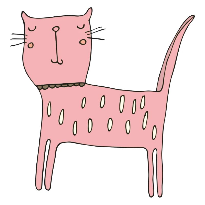 katze rosa
