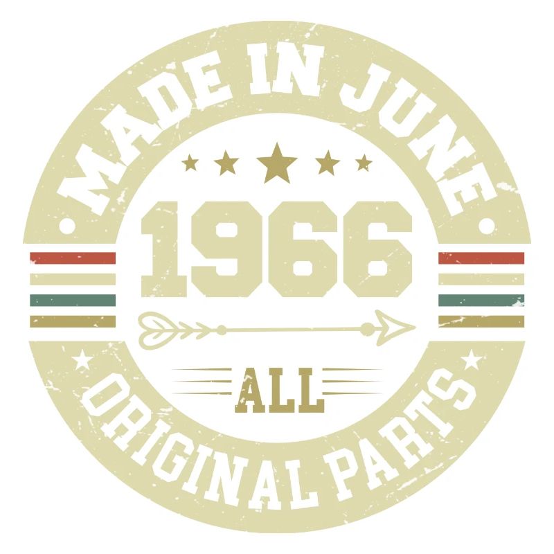 Juni 1966 Geburtstagsgeschenk Juni 1966 Juni 1966