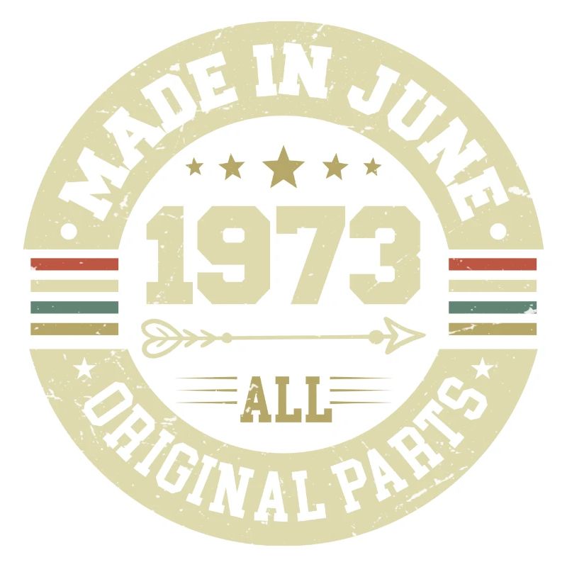 Juni 1973 Geburtstagsgeschenk Juni 1973 Juni 1973