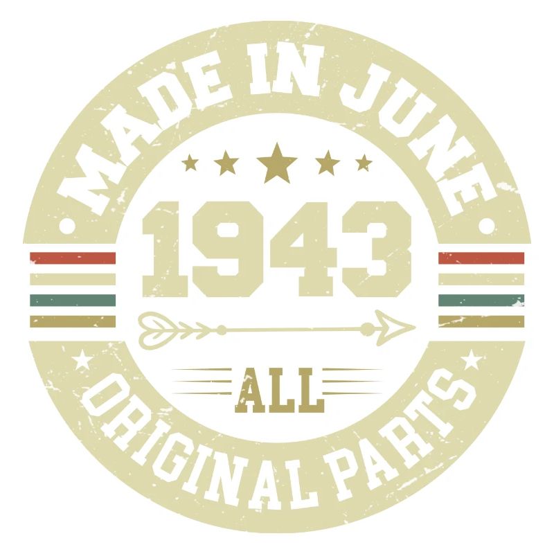 Juni 1943 Geburtstagsgeschenk Juni 1943 Juni 1943