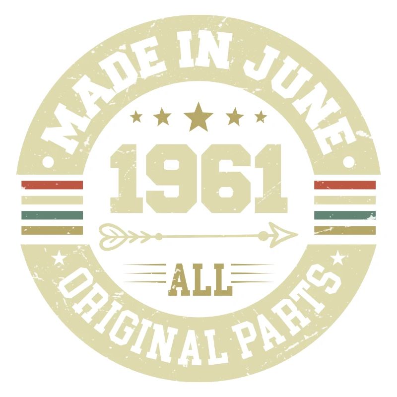 Juni 1961 Geburtstagsgeschenk Juni 1961 Juni 1961