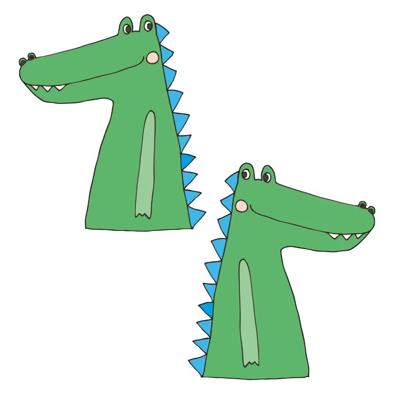 Crocodile for two