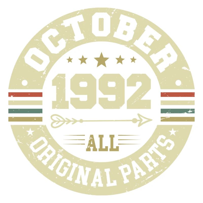 Legendary since October 1992 Birthday October 1992