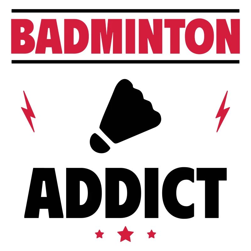 Badminton-Süchtig