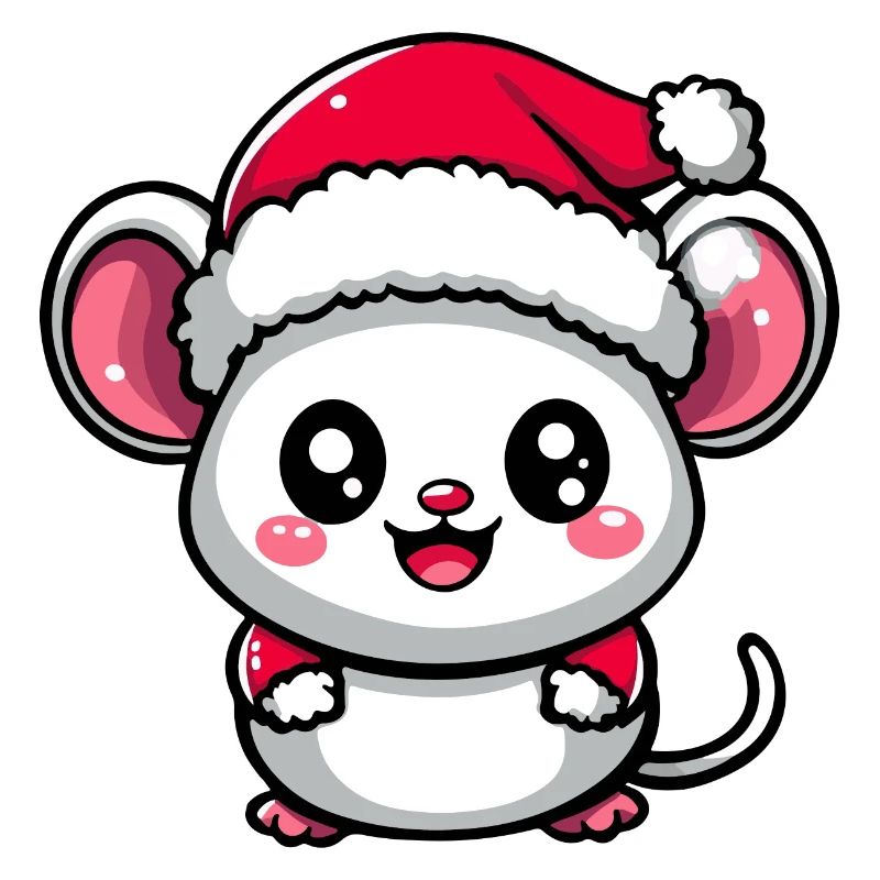 Mouse Christmas Cute