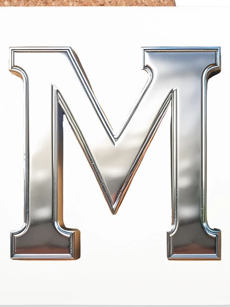 Chrome ,, M " Metallic