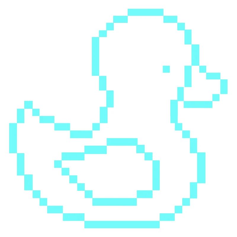 Canard de pixels 1