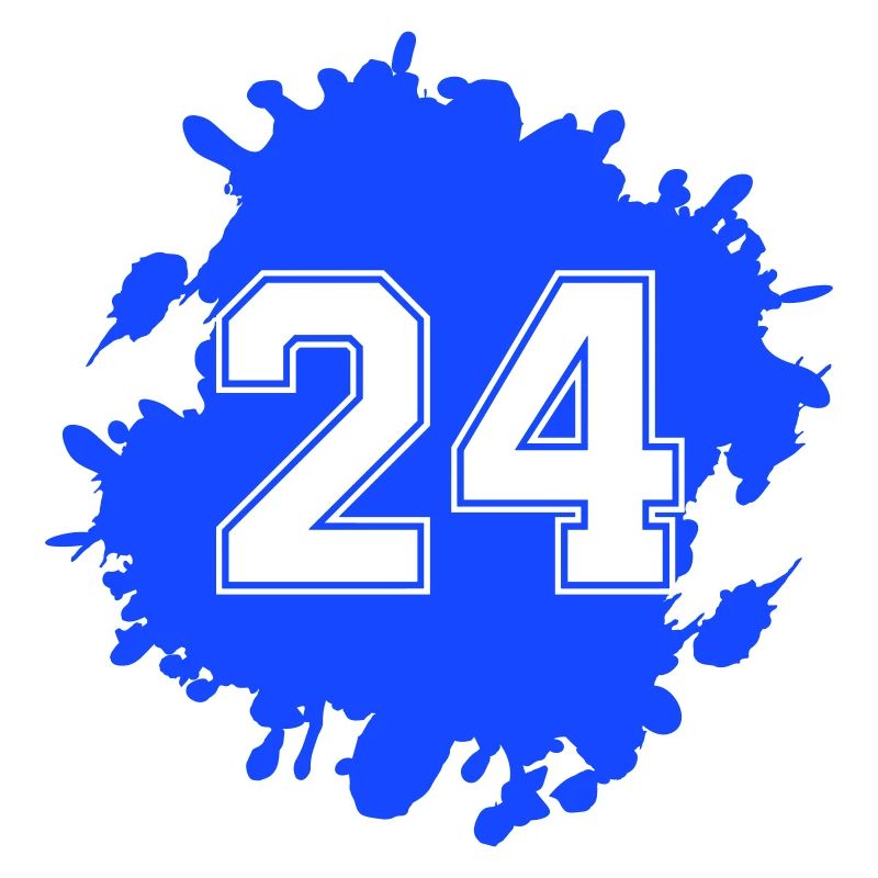 24 klecks