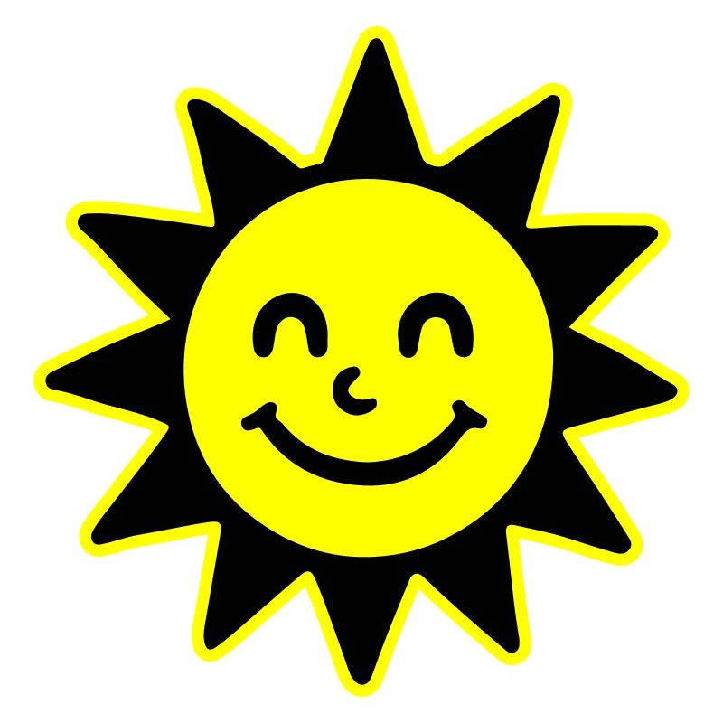 Sonne Comic Sommer