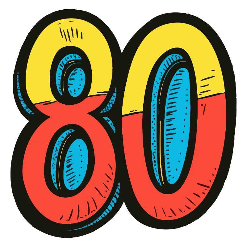 80 Number Comic