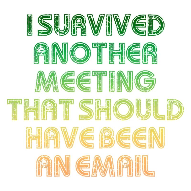 Treffen, das ein E-Mail-Angebot hätte sein sollen