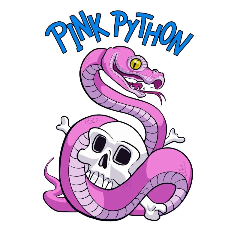 Pink Python (Blue)
