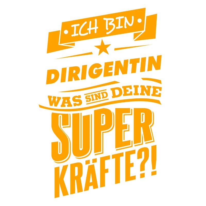Be a hero - Dirigentin Geschenk