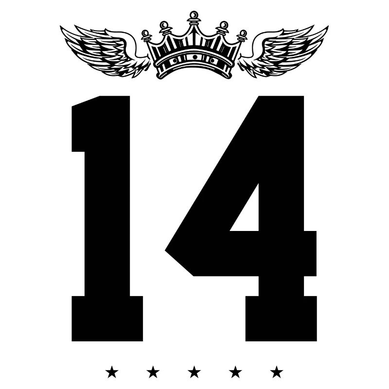 14 Couronne de numéros