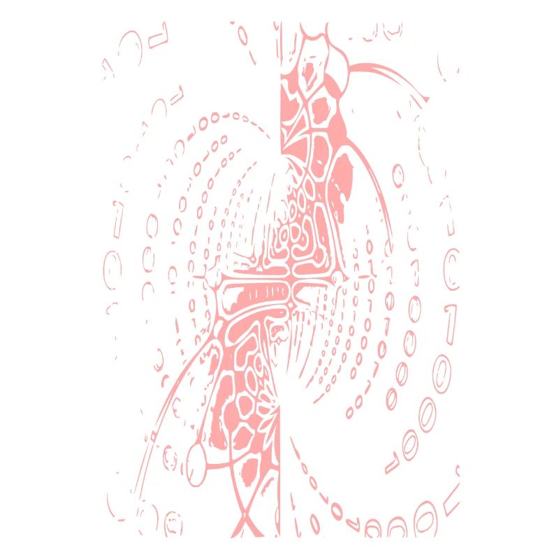 Spirale der Bytes: Meditationsfigur