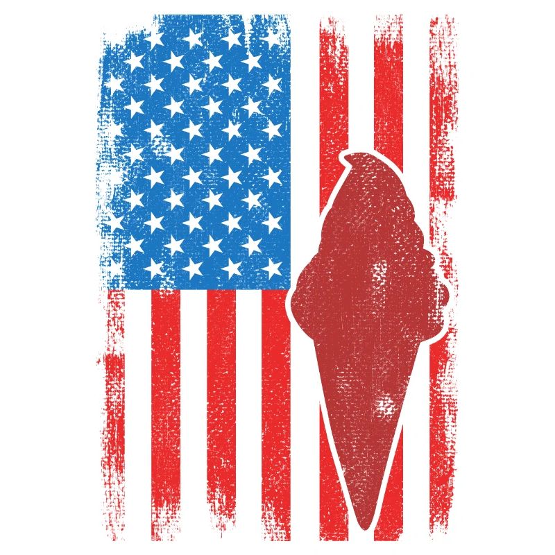 Eiscreme 4. Juli USA