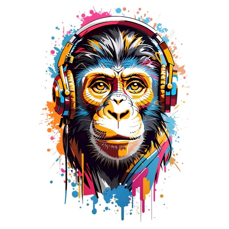 Coole Affe