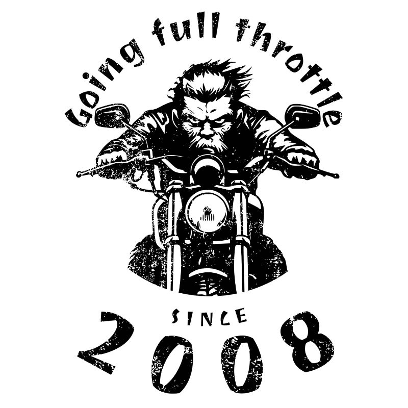 16. Geburtstag Going full throttle since 2008